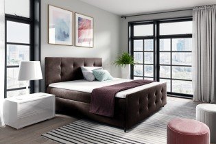 Meble Gruška - Boxspring postelja Viena - 140x200 cm