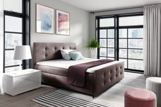 Meble Gruška - Boxspring postelja Viena - 140x200 cm