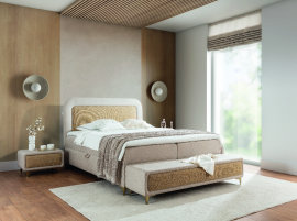 Boxspring postelja Estio - 140x200 cm