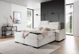 Meble Gruška - Boxspring postelja Modena - 200x200 cm