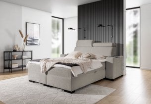 Meble Gruška - Boxspring postelja Modena - 200x200 cm