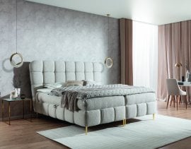 Boxspring postelja Lolly - 140x200 cm