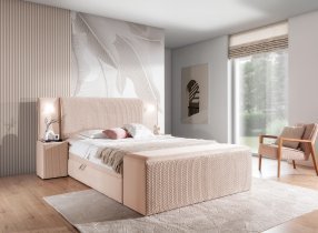 Meble Gruška - Boxspring postelja Marbella - 120x200 cm