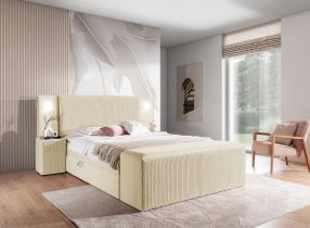 Meble Gruška - Boxspring postelja Marbella - 120x200 cm