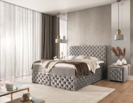 Meble Gruška - Boxspring postelja Castel - 160x200 cm