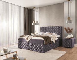 Meble Gruška - Boxspring postelja Castel - 160x200 cm