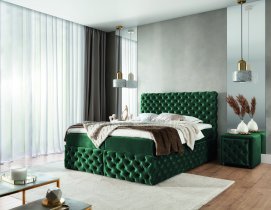 Meble Gruška - Boxspring postelja Castel - 160x200 cm