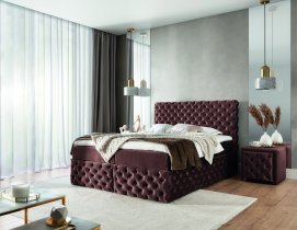 Meble Gruška - Boxspring postelja Castel - 160x200 cm