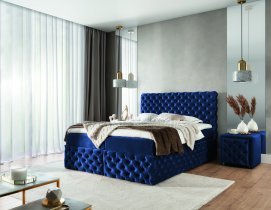 Meble Gruška - Boxspring postelja Castel - 160x200 cm