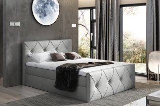 Meble Gruška - Boxspring postelja Crysytal Lux - 200x200 cm
