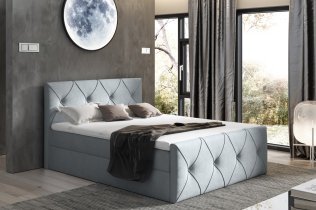 Meble Gruška - Boxspring postelja Crysytal Lux - 200x200 cm