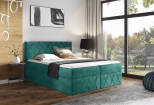 Meble Gruška - Boxspring postelja Paros Lux - 200x200 cm