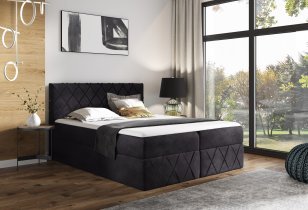 Meble Gruška - Boxspring postelja Paros Lux - 200x200 cm