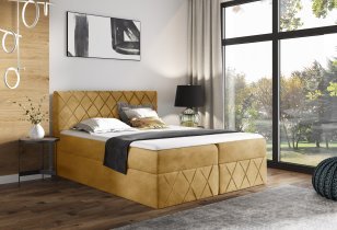 Meble Gruška - Boxspring postelja Paros Lux - 200x200 cm