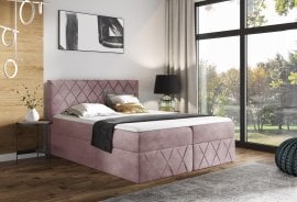 Boxspring postelja Paros Lux