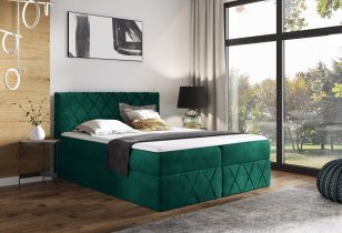 Meble Gruška - Boxspring postelja Paros Lux - 200x200 cm