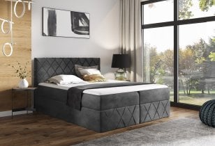 Meble Gruška - Boxspring postelja Paros Lux - 200x200 cm