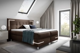 Meble Gruška - Boxspring postelja Tango 2 - 200x200 cm