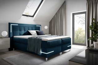 Meble Gruška - Boxspring postelja Tango 2 - 200x200 cm