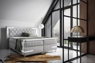 Meble Gruška - Boxspring postelja Tango 3 - 120x200 cm