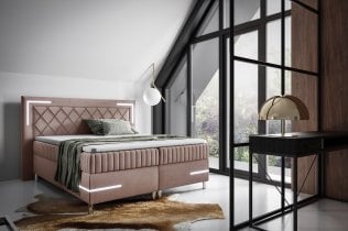 Meble Gruška - Boxspring postelja Tango 3 - 120x200 cm