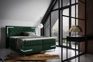 Meble Gruška - Boxspring postelja Tango 3 - 120x200 cm