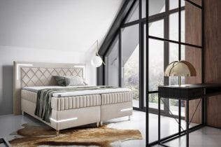 Meble Gruška - Boxspring postelja Tango 3 - 120x200 cm