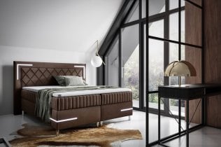 Meble Gruška - Boxspring postelja Tango 3 - 120x200 cm