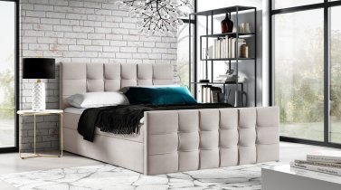 Meble Gruška - Boxspring postelja Top 1 Lux - 200x200 cm
