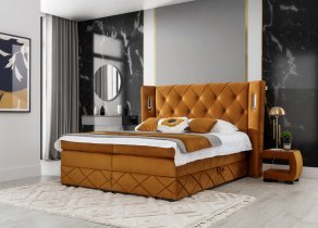 Meble Gruška - Boxspring postelja Focus Lux - 140x200 cm