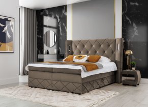 Meble Gruška - Boxspring postelja Focus Lux - 140x200 cm