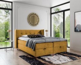 Meble Gruška - Boxspring postelja Lotos - 140x200 cm