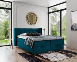 Meble Gruška - Boxspring postelja Lotos - 140x200 cm