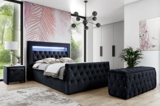 Meble Gruška - Boxspring postelja Singapur Lux - 200x200 cm