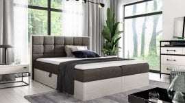 Boxspring postelja Wood 1 - nordijski tik