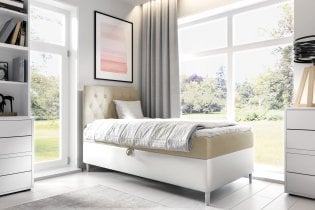 Meble Gruška - Boxspring postelja Filip 1 - 90x200 cm