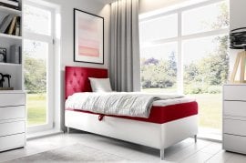 Boxspring postelja Filip 1 - 90x200 cm