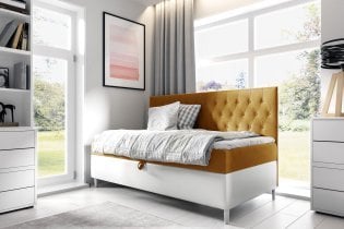 Meble Gruška - Boxspring postelja Filip 2 - 80x200 cm