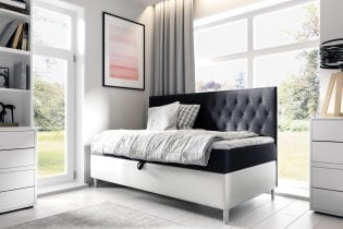 Meble Gruška - Boxspring postelja Filip 2 - 80x200 cm