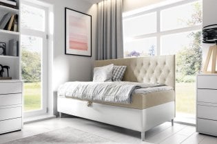Meble Gruška - Boxspring postelja Filip 2 - 80x200 cm