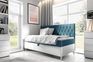Meble Gruška - Boxspring postelja Filip 2 - 80x200 cm