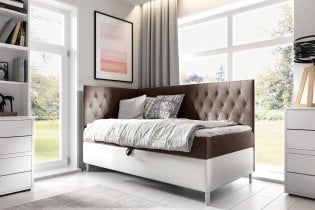 Meble Gruška - Boxspring postelja Filip 3 - 100x200 cm