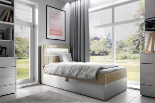 Meble Gruška - Boxspring postelja Gold 1 - 80x200 cm