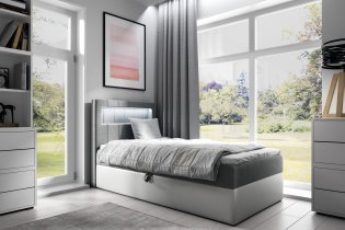 Meble Gruška - Boxspring postelja Gold 1 - 80x200 cm