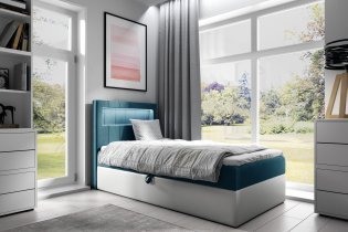 Meble Gruška - Boxspring postelja Gold 1 - 80x200 cm