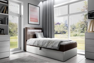 Meble Gruška - Boxspring postelja Gold 1 - 80x200 cm