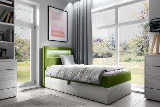 Meble Gruška - Boxspring postelja Gold 1 - 80x200 cm