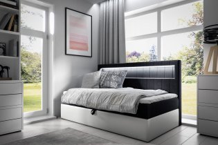 Meble Gruška - Boxspring postelja Gold 2 - 80x200 cm