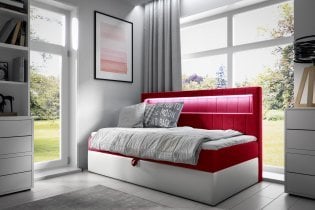 Meble Gruška - Boxspring postelja Gold 2 - 80x200 cm