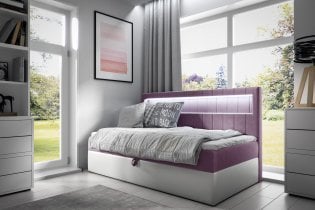 Meble Gruška - Boxspring postelja Gold 2 - 80x200 cm